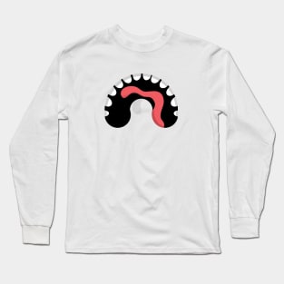 Screaming mouth Long Sleeve T-Shirt